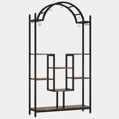 Arcolo Flower Stands with Hanging Hooks Rack