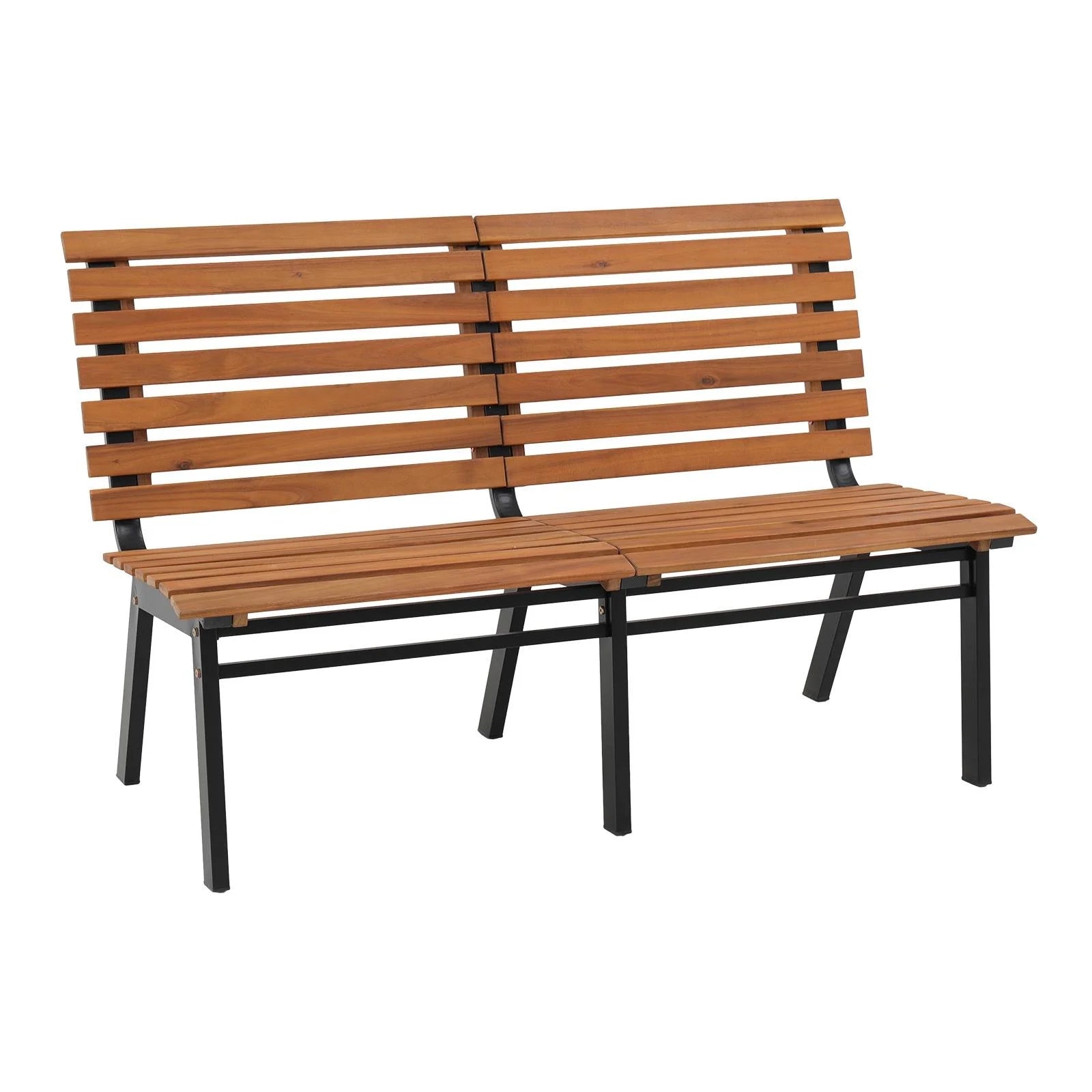 Jooloa Wood Garden Patio Porch Chair Bench