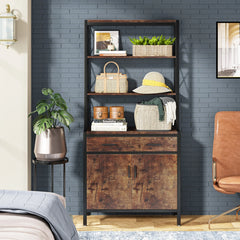 Pippi Living Lounge Bookcase Organizer Drawer Cabinet Rack