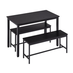 Dengage Living Dining Room Kitchen Bench Table (Set of 3)