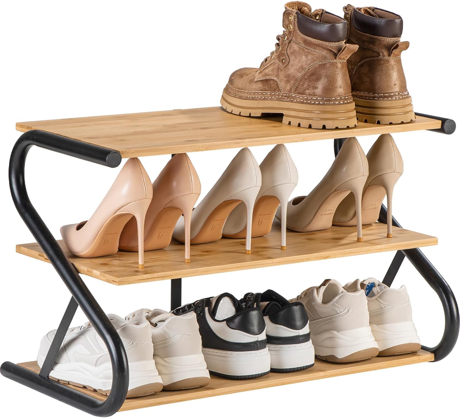 Arok Living Lounge Bathroom Shoe Organizer Rack