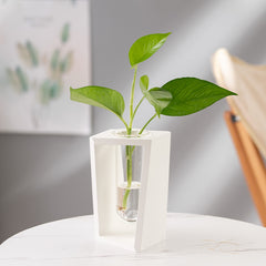 Ignoble Test Tube Flower Pot Home Office Table Vase Decor