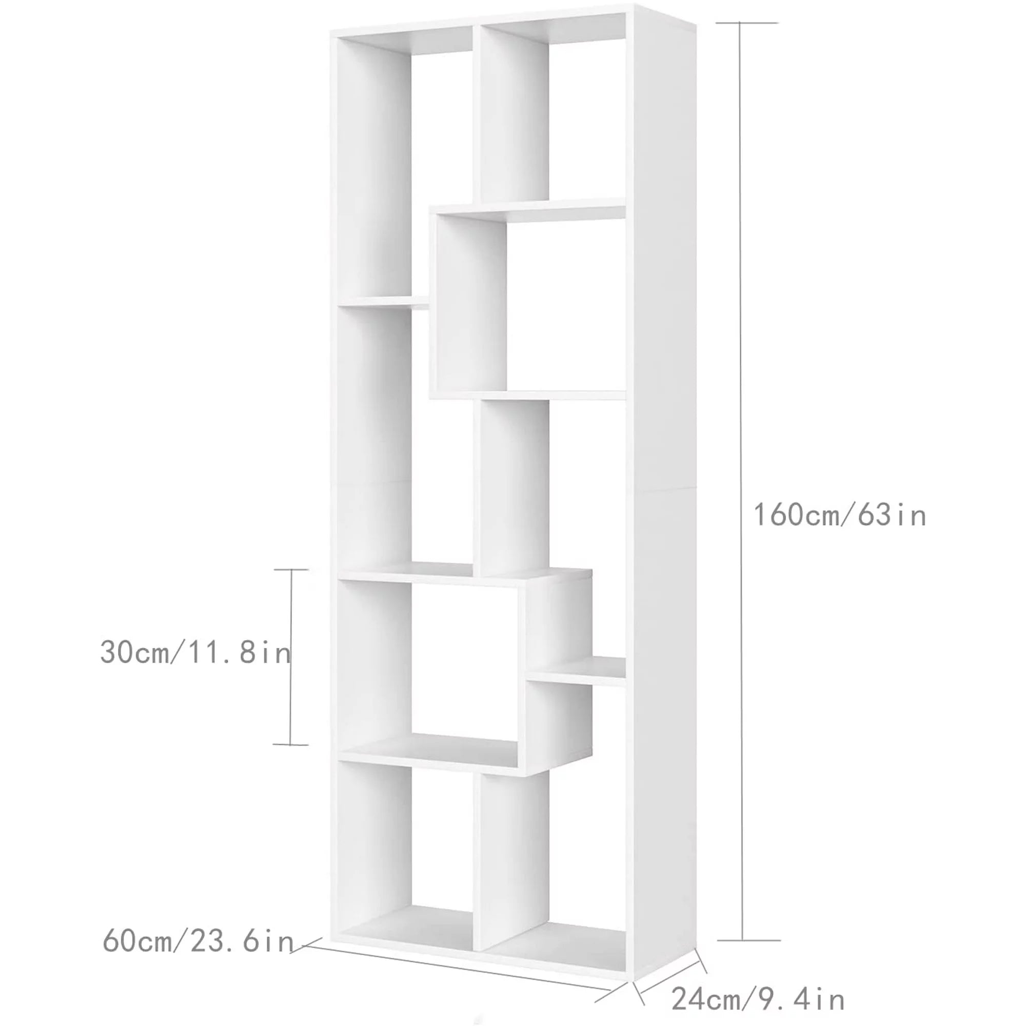 Homfa Bookcase, Tv Cabinet Cube Shelf, Storage Organizer Unit for Living Room - waseeh.com