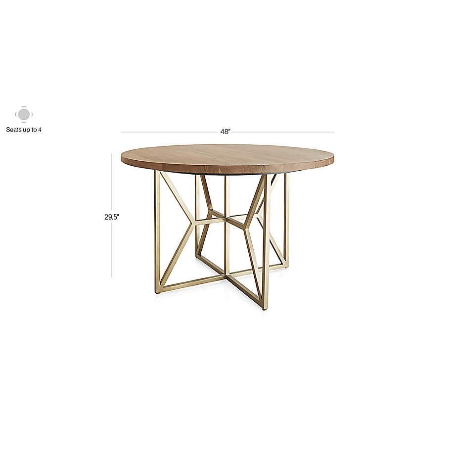 Hayes Round Living Lounge Dining Table\