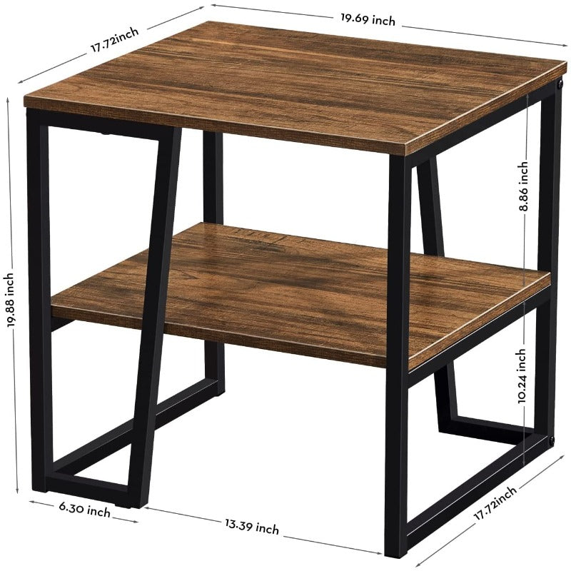 Mexican Style Industrial Side Table – waseeh.com