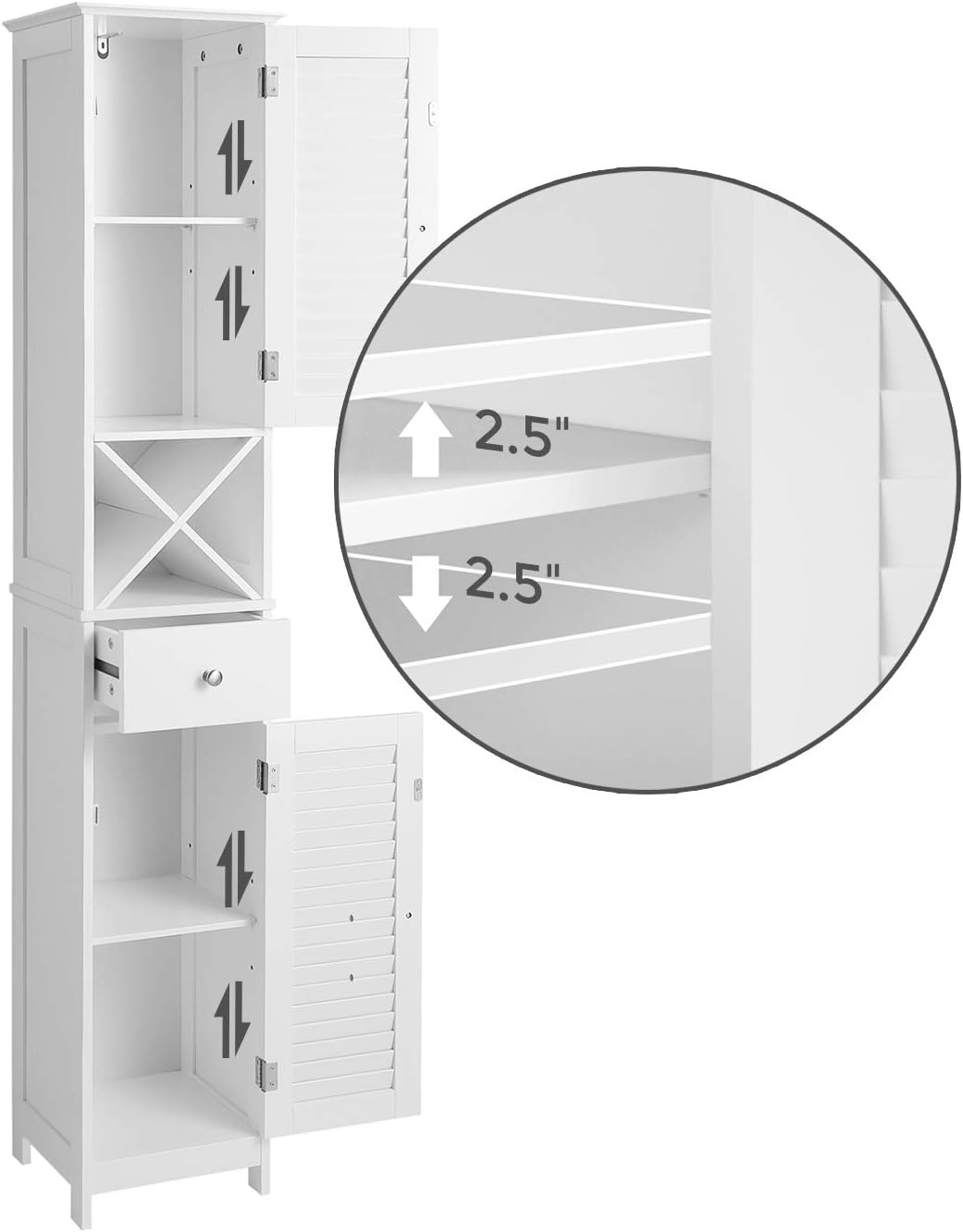 Long Multi Layer Organizer Rack