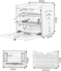 Close Sides Wifi Router Organizer Box