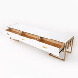 Inclination Rectangular Living Lounge Bedroom LED Wall Console Table-Special