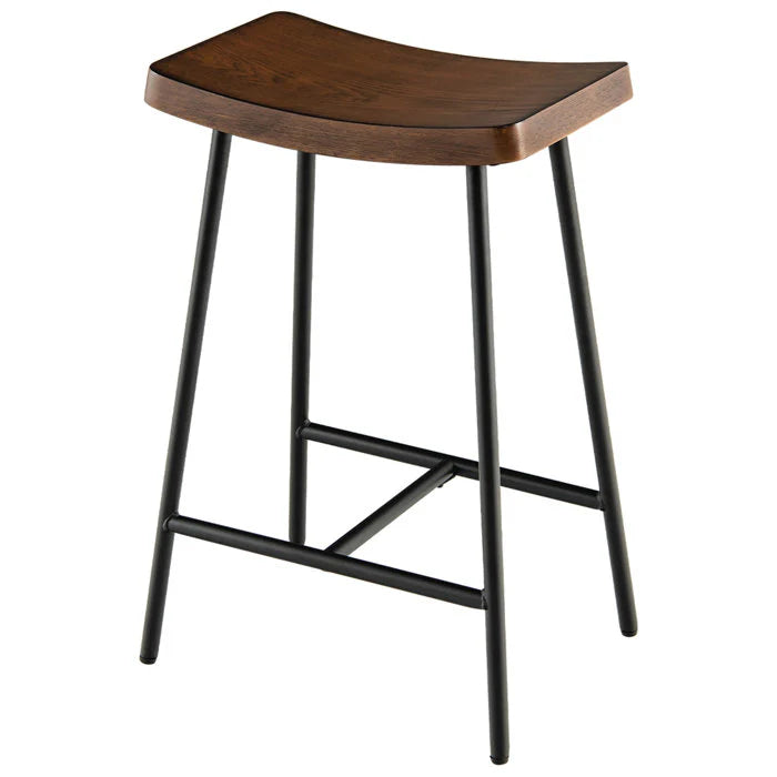 Curzy Wooden Bar Stool Chair