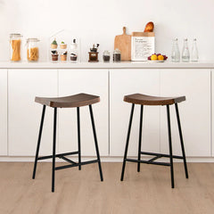 Curzy Wooden Bar Stool Chair