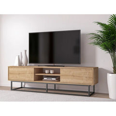 Fitzgibbon LED Media Living Lounge Console Table