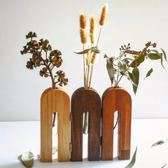 Propagation wooden Planter Vase Decor