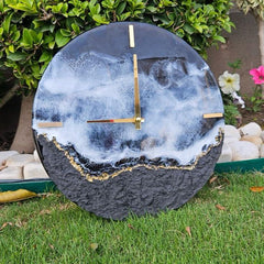 Horizon Mist Wall Clock (Epoxy)