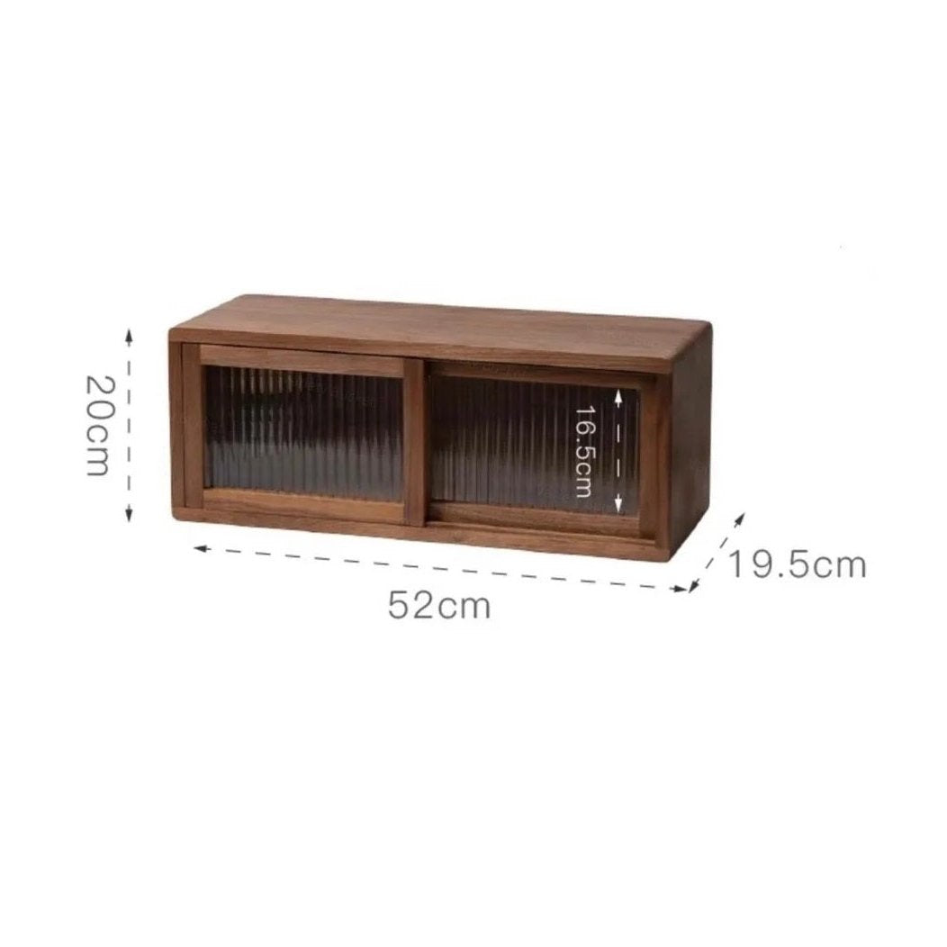 Postag Solid Wood Spice Cabinet Kitchen Rack