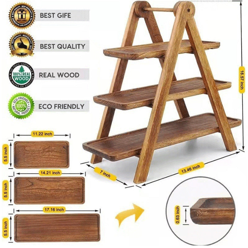 Premium Food Serving Tray Rack