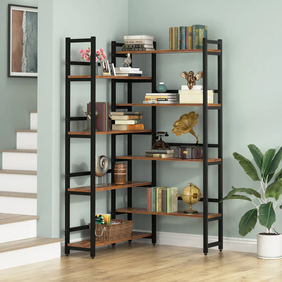 Taboret Corner Living Bedroom Bookcase Organizer Storage Rack Decor - waseeh.com