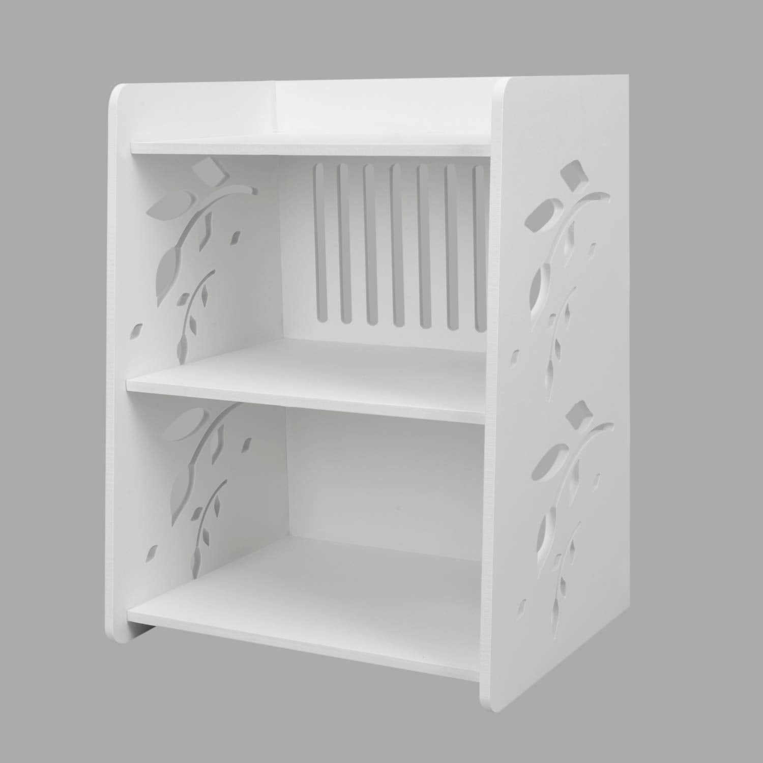 Adroit Side Bookcase Organizer Table Rack - waseeh.com