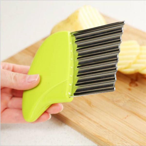 Curved Potato Chip Cutter