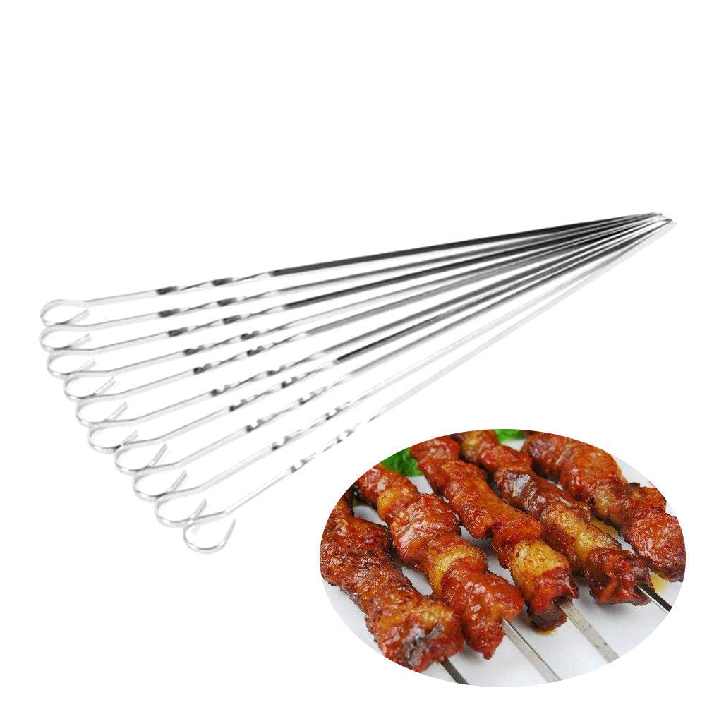 BBQ Skewer Stainless Steel (6 Pcs) - waseeh.com