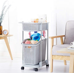 The Launder Kitchen Organizer Basket Trolley - waseeh.com