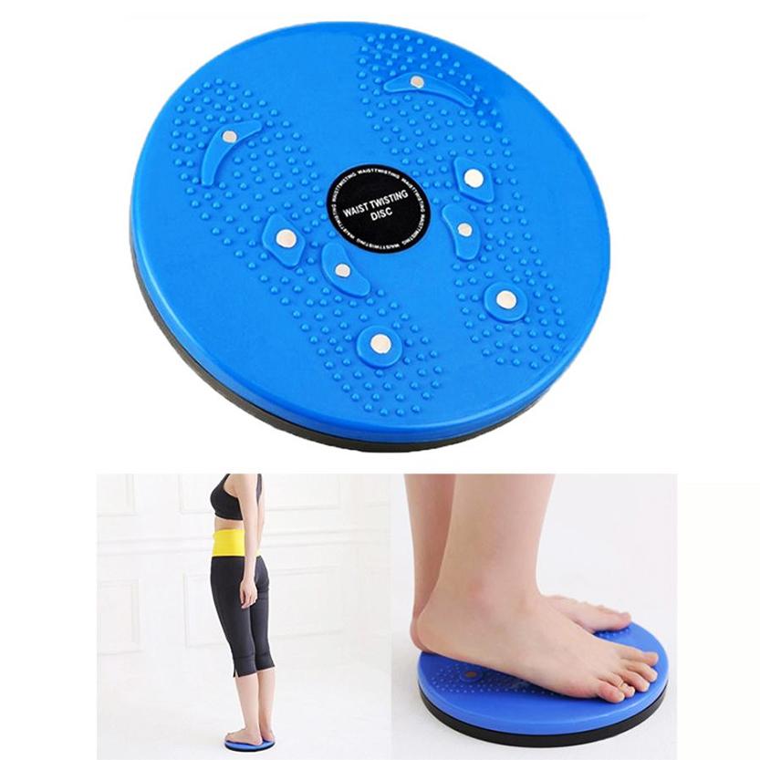 relayinert Waist Twisters Twisting Disc Durable And Reliable Fitness Tool  Body Shaping Waist Twisting Disc blue 