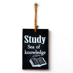 Wall "Study" Caption Decor - waseeh.com