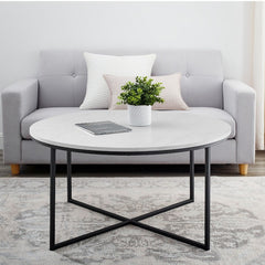 Brushed Lounge Living Drawing Room Center Coffe Table - waseeh.com