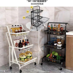 The Cruise Rolling Kitchen Organizer Trolley - waseeh.com