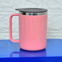 Straight Cut Thin Lines Insulated Mug - waseeh.com