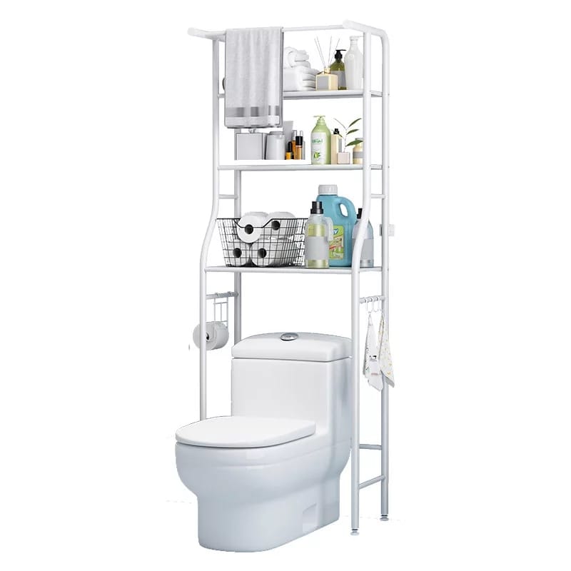 Metal Over Toilet Organizer Rack - waseeh.com