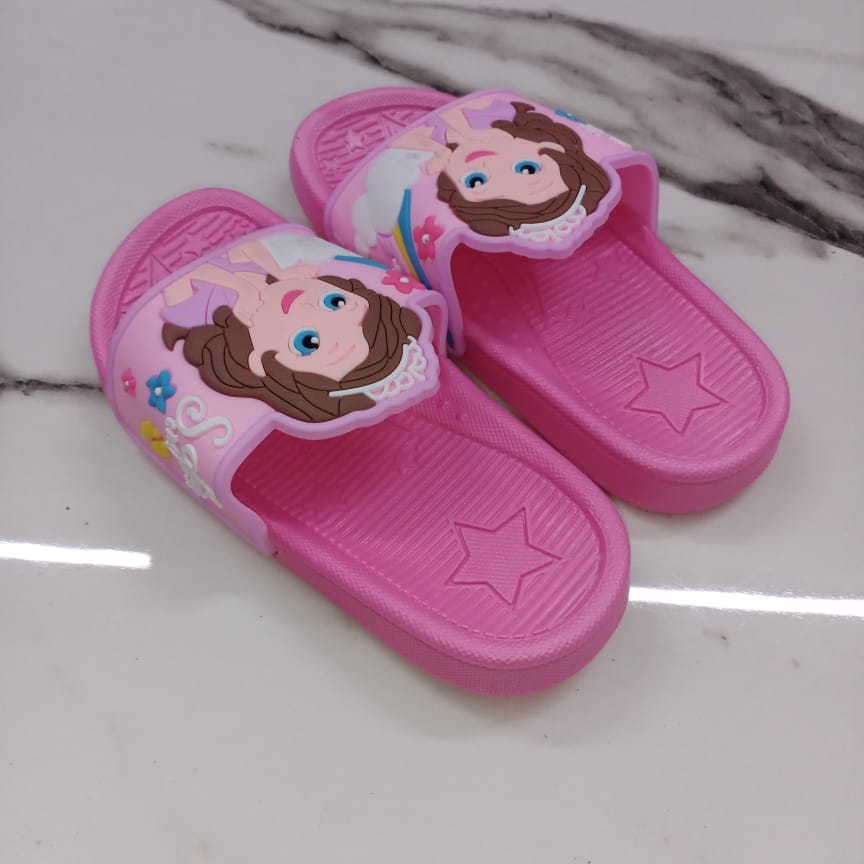 Mini Sofia The First Kids Slippers Pink 21