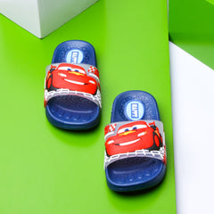 The Cars Kids Slippers (Dark Blue) - waseeh.com