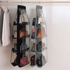 Hanging Purse Organizer (8 Compartments) - waseeh.com