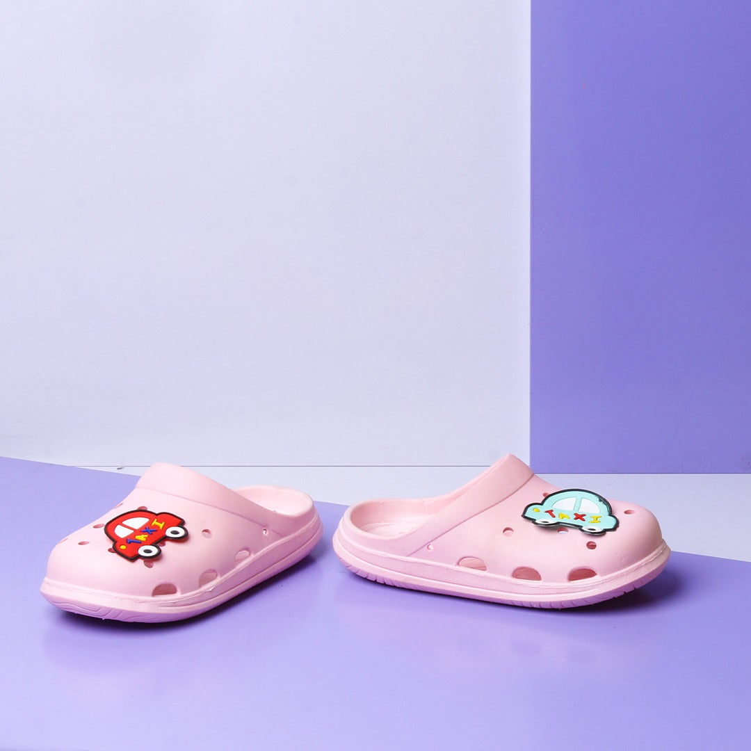 Taxi Run Kids Slippers (Pink) - waseeh.com