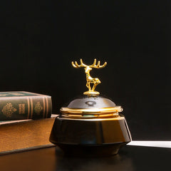 Golden Stag Candy Jar - waseeh.com