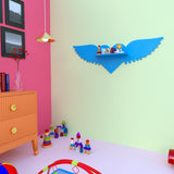 Flying Heart Girls Boys Bedroom Floating Organizer Shelve Decor - waseeh.com