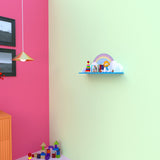 Rainbow Land Kids Bedroom Floating Shelve Decor - waseeh.com