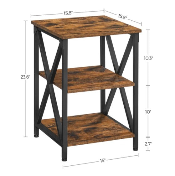 Keenen Side End Table Decor - waseeh.com