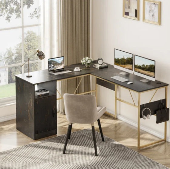 Fulcher Storage Organizer Cabinet Home Office Work Station Desk - waseeh.com