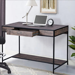 Healey Living Room Office Wide Organizer Writing Desk - waseeh.com