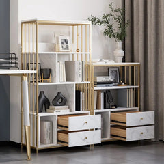 Credenza Bookcase Living Lounge Bedroom Storage Organizer Rack - waseeh.com