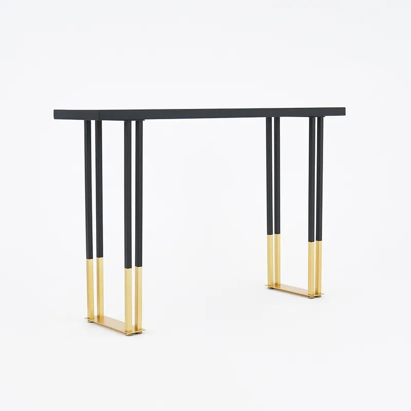 Feigned Living Lounge Drawing Room Counter Breakfast LED Console Table - waseeh.com