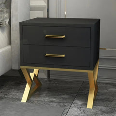 Nugatory Bedroom Lamp Organizer Drawer Side Table - waseeh.com