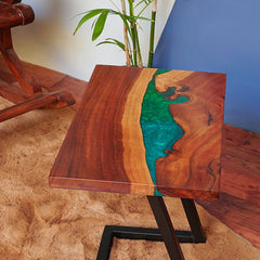 Royal Sea Epoxy Resin Table - waseeh.com