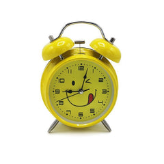 Kids Table Vintage Bell Clock - Smiley - waseeh.com