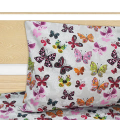 Single Kids Bed Sheet - Butterfly - waseeh.com