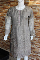 Masoori  - Gray - Embroided - Ladies - waseeh.com