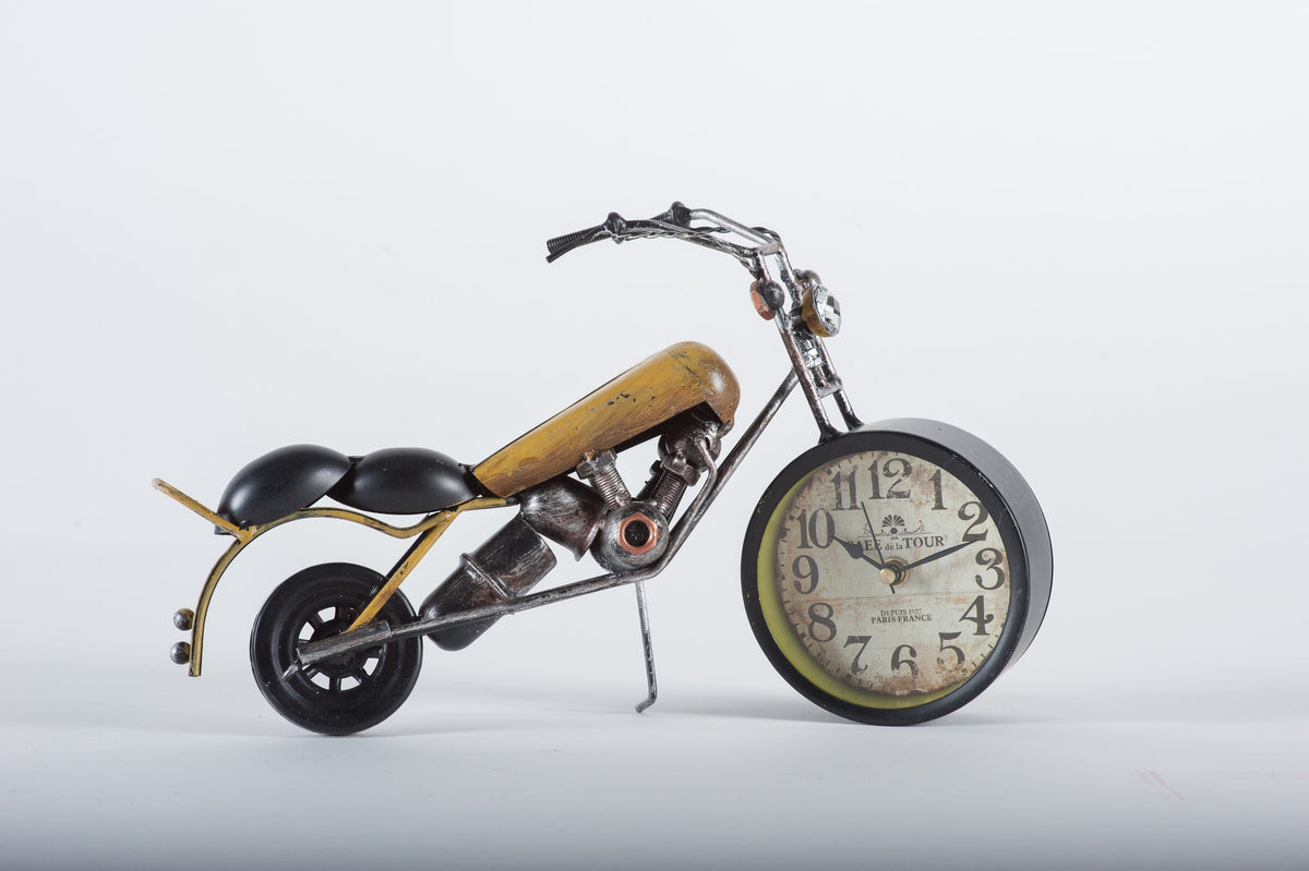 Vintage Bike Clock Decor - waseeh.com