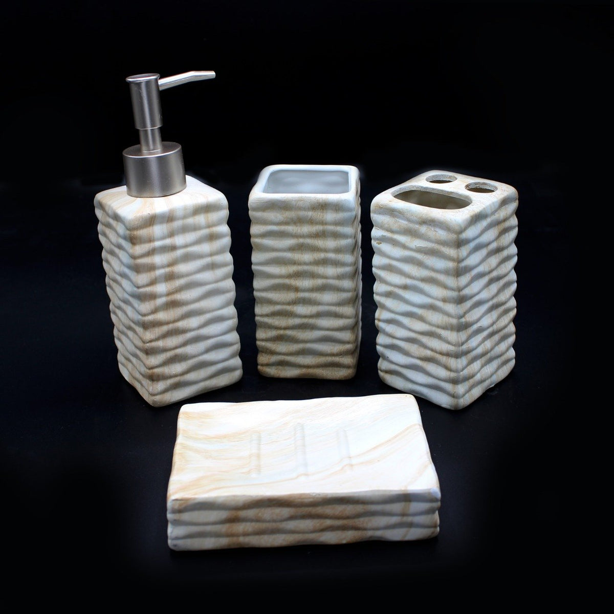 Exquisite Bathroom Set - 4 pc - waseeh.com